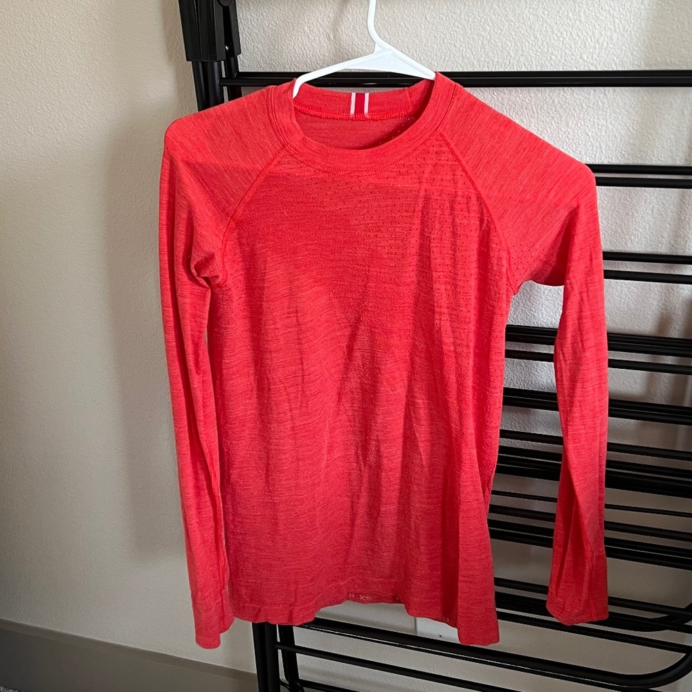 Tracksmith Brighton Base Merino Wool Long Sleeve